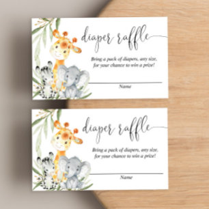 Stomme dieren geslachtsneutrale diapelloten informatiekaartje