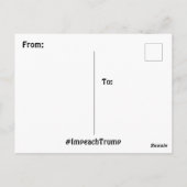Stomme dingen die Trump zegt, Briefkaart Keepasje (Achterkant)