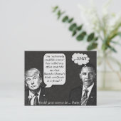 Stomme dingen Donald Trump zegt Briefkaarten (Staand voorkant)