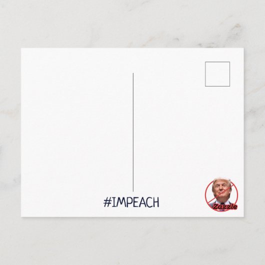 Stomme Dingen Trump zei Briefkaart Souvenir (Achterkant)