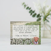 Stomme Dingen Trump zei Briefkaart Souvenir (Staand voorkant)