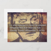 Stomme Dingen Trump zei Briefkaart Souvenir (Voorkant / Achterkant)