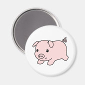 Stomme draaiende biggen magneet (Voorkant / Achterkant)