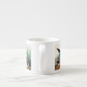 Stomme eenden uit de Amerikaanse vogelstand (Audub Espresso Kop (Achterkant)