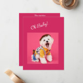 Stomme en geklede malta notitiekaartje (Voorkant / Achterkant in situ)