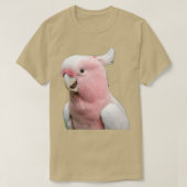 Stomme en mooie papegaaien t-shirt (Design voorkant)