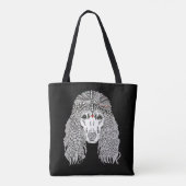 Stomme en Schattige Canvas tas (Achterkant)