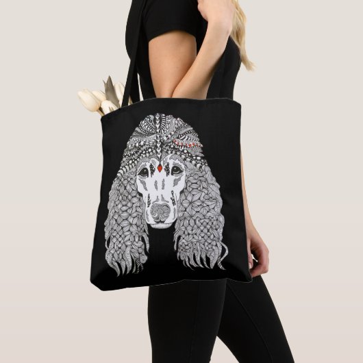 Stomme en Schattige Canvas tas (Dichtbij)