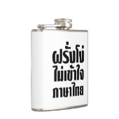 Stomme Farang begrijpt de Thaise taal niet Heupfles (Rechts)