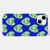 Stomme glimlachen verlaat Hoesje-Mate iPhone case (Achterkant (horizontaal))