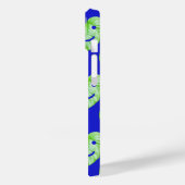 Stomme glimlachen verlaat Hoesje-Mate iPhone case (Achterkant / Links)