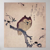 Stomme glimlachende Japanse druk Poster (Voorkant)