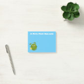 Stomme glimlachende watermeloen cartoon post-it® notes (Kantoor)