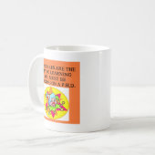 stomme grap koffiemok (Voorkant links)