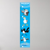 Stomme grappige cartoons groeikaarten poster (Voorkant)