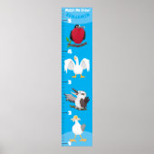 Stomme grappige cartoons groeikaarten poster (Voorkant)