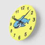 Stomme haai ronde klok (Hoek)