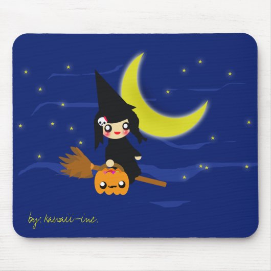 Stomme heksenmousepad! muismat (Voorkant)