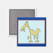 Stomme hengst magneet (Voorkant / Achterkant)