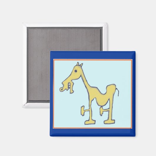 Stomme hengst magneet (Voorkant / Achterkant)