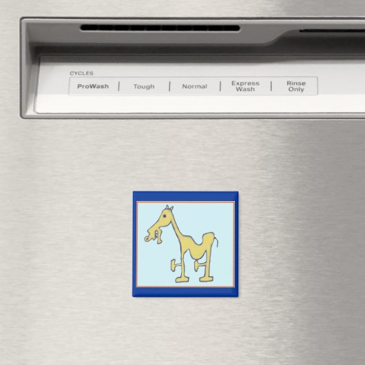 Stomme hengst magneet (Insitu (Vaatwasser))