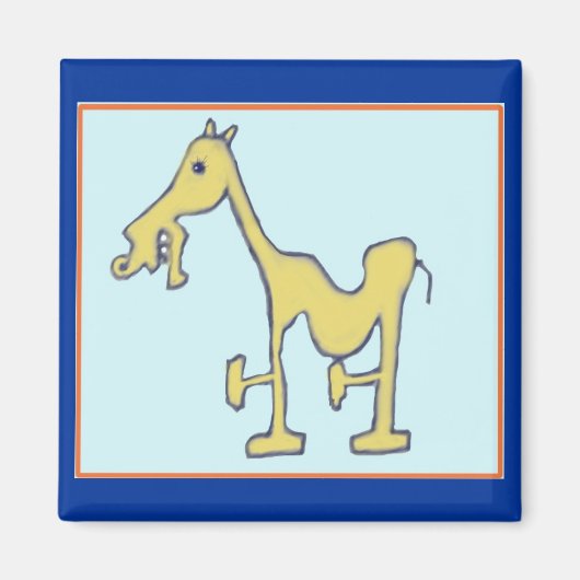 Stomme hengst magneet (Voorkant)