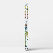 Stomme hipsters doodle set 2. Kleurrijke  hand Case-Mate iPhone Case (Achterkant / Links)