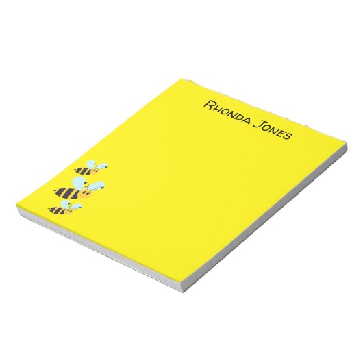 Stomme hommels notitieblok (Linkerzijde)