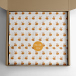 Stomme honingbijenpatroon. Funny yellow animal kin Tissuepapier<br><div class="desc">Schattige honingbijenpatroontissuepapier voor kinderen / kinderdagverblijven.</div>