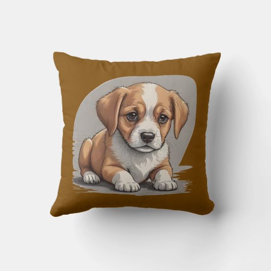 Stomme huisdieren kussen (Achterkant)