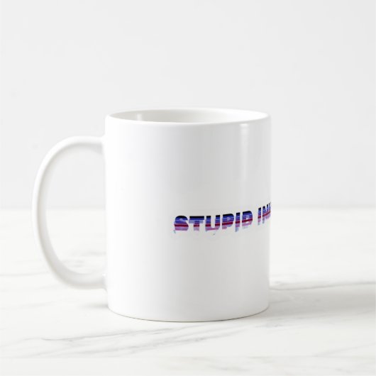 Stomme inkjetprinter! koffiemok (Links)