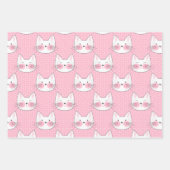 Stomme katjes zoals Japanse katjes Inpakpapier Vel (Voorkant)