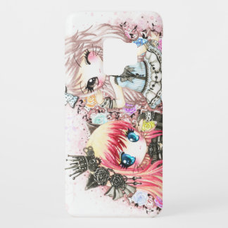 Stomme kattenmeisjes in lolitasstijl Case-Mate samsung galaxy s9 hoesje
