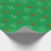 Stomme kikkers met liefde cadeaupapier (Hoek)