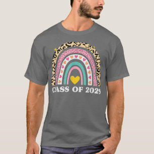 Stomme klas van 2029 Regenboogluipaard Terug naar T-shirt
