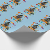 Stomme klauw cadeaupapier (Hoek)