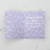 Stomme kleine hamster die een bloem houdt "Je mist Kaart (Binnen)