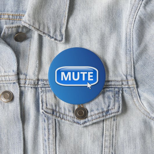 Stomme knop. ronde button 7,6 cm (In situ)