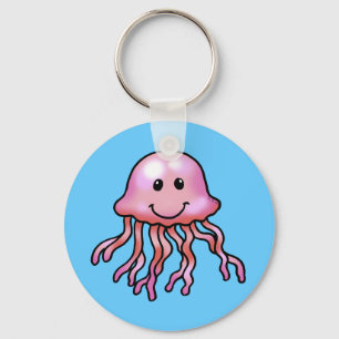 Stomme kwallen sleutelhanger