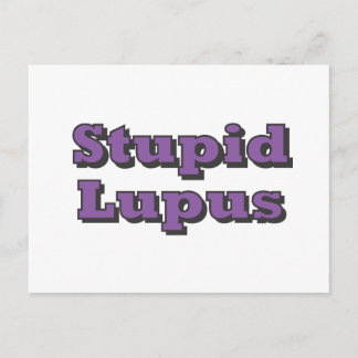 Stomme Lupus Briefkaart