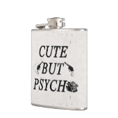 Stomme maar psycho heupfles (Links)