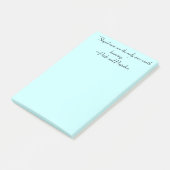 Stomme Mannen Worth Knokend Jane Austen Quote Post-it® Notes (Schuin)