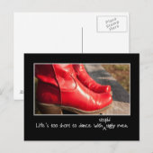 Stomme mannen zijn geen lelijke. briefkaart (Voorkant / Achterkant)