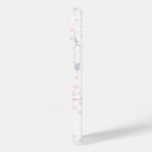 Stomme meisjes paars, roze en wit Case-Mate iPhone case (Achterkant / Links)