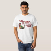 Stomme mensen, grote groepen t-shirt (Voorkant volledig)