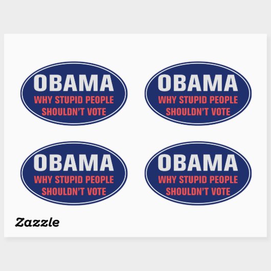 Stomme mensen Sticker (Vel)