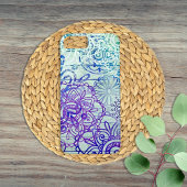 Stomme modderbloemen op een bijtend hout Case-Mate iPhone case