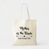 Stomme moeder van de Bride Survival Kit Tote Bag (Voorkant)
