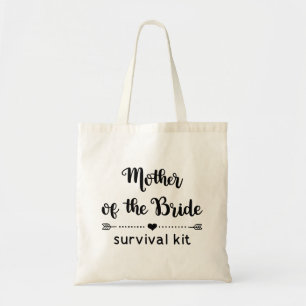 Stomme moeder van de Bride Survival Kit Tote Bag