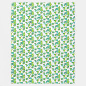 Stomme monstermoeder en kinderen fleece deken (Voorkant)